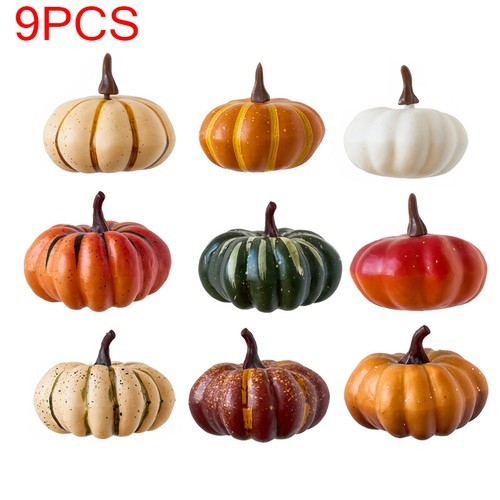 9pcs pumpkin fall - 9pcs,
