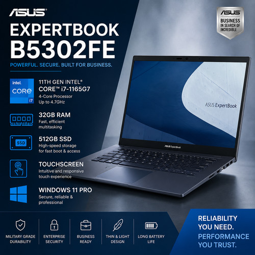Asus expertbook b5302fe - asus,
