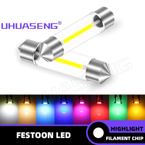 2pcs 12v 24v c5w - 2pcs,