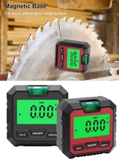 360° Magnetic Digital Protractor Angle Finder Gauge Inclinometer Level Meter UK