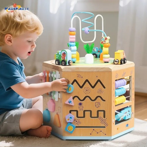 Montessori wooden activity - wooden,