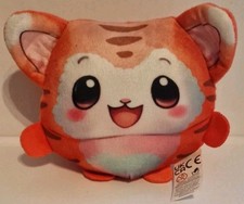 Red Squishy Plush Cat Toy Soft Plushie Crane Mix Kawaii Anime