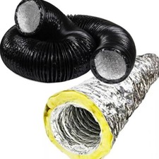 Flexible ducting black combi - flexible,