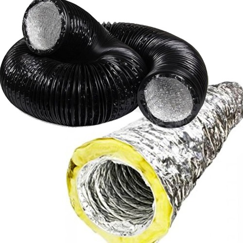 Flexible ducting black combi - flexible,
