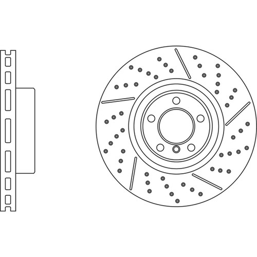 Brake discs vented - brake,