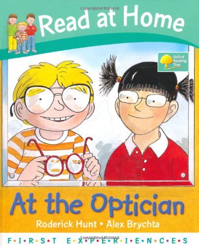 The optician read at - the, (read