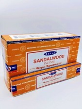 Sandalwood Satya Incense Sticks Genuine Nag Champa Joss Stick Fragrance 15g