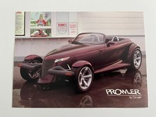 Chrysler Prowler 3.5 V6 A5 Sized Card Flyer Brochure Mid-late 1990s