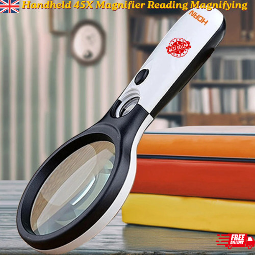 Handheld 45x magnifier - handheld,