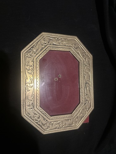 Solid brass photo frame - brass,