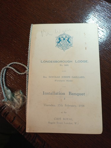 1938 londesborough lodge 1681 - londesborough,