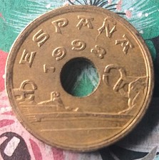 1993 Spain - 25 Pesetas coin -  "Pais Vasco"