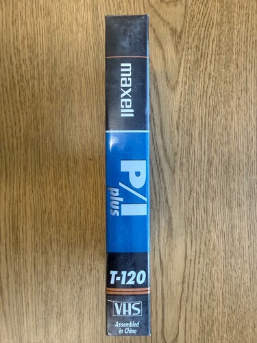 Maxell plus 120 video - p/i, t-120