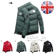 Men's Jacket Warm Winter Coat Quilted Bomber Jacket Windproof Insulated Casual