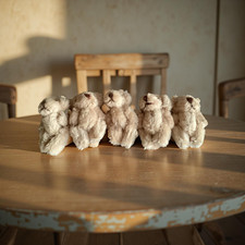Miniature TEDDY BEARS tiny