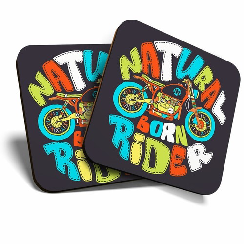 Coasters motorbike biker - motorbike,
