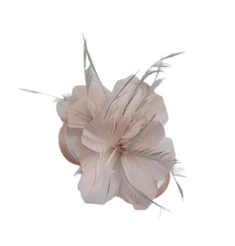 Flower hair clip feathers - clip,