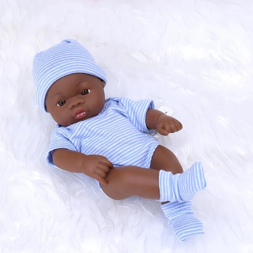 20cm black reborn african baby - 20cm,