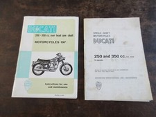 Ducati 250 350 Monza Mark 3 Desmo Scambler Sebring Owner's Manual Drivers Manual