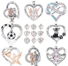 New Sterling Silver S925 Charms - 250 options with huge Discounts, 1-3 Day Post!