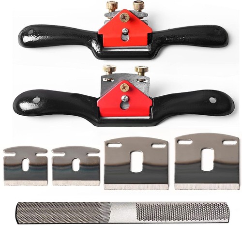 Adjustable spokeshave kit with - adjustable,