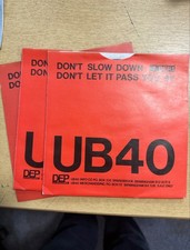DONT SLOW DOWN UB40 7'' VINYL