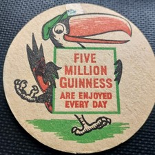 Guinness Beer Mat Uk Cat No