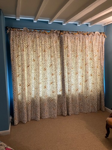 Curtains lined and interlined - lined,
