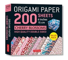 Origami Paper 200 sheets Cherry Blo..., Tuttle Publishi
