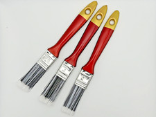 3 x One Inch Paint Brushes 1"
