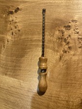 Vintage 10” Archimedes Spiral Drill Woodworking Jewellers Model Making Old Tool