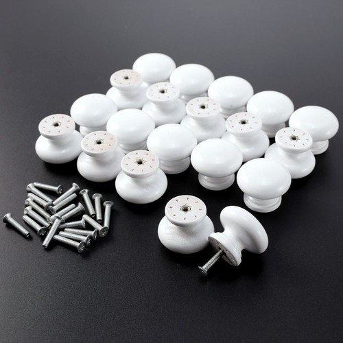 10pcs 35mm white real solid - white,