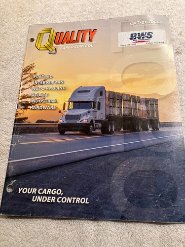 Quality cargo control catalog - quality,
