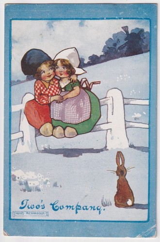 Postcard agnes richardson - postcard,