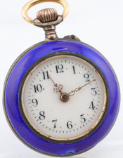 GUILLOCHE ENAMEL 800 SILVER