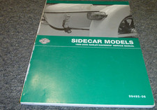 2002 Harley Davidson Motorcycle SIDECAR Shop Service Repair Manual 99485-06 xz