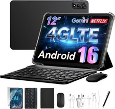 N90 Android 16 Tablet, 12 inch