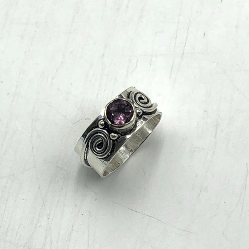 Amethyst gemstone 925 sterling - amethyst,