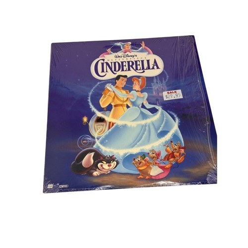 Cinderella laserdisc 1950 - cinderella,