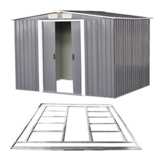 New metal garden shed - new,