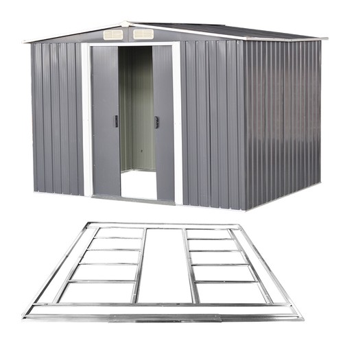 New metal garden shed - new,