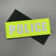 Police patch reflective - reflective, vis