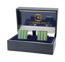 Green Enamel Mens Wedding Gift