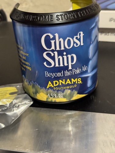 Adnams ghostship metal pump - adnams,