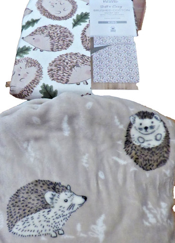 Hedgehog king size - hedgehog, reversible