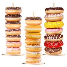 Wooden Donuts Doughnut Stand