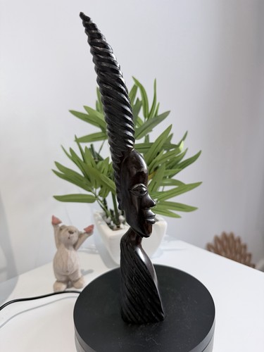 Hand carved african ebony - african,
