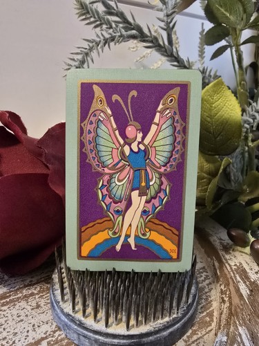 Very rare art deco playing - art,