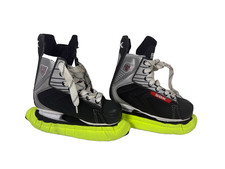 SBK DK5 Men’s Ice Hockey Skates Boots - UK 3 EU 36 - With Blade Protectors