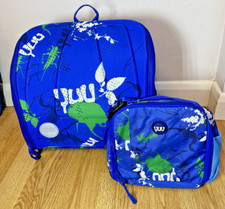 KIDS BLUE RUCKSACK BAG & LUNCH